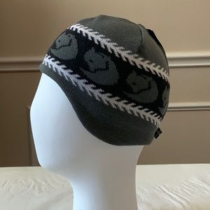 Fjallraven KNITTED HAT - Grey